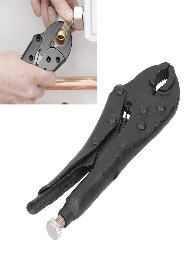 SNE Heavy Duty Locking Pliers, Adjustable Grip with Quick Release, Black - Image 3